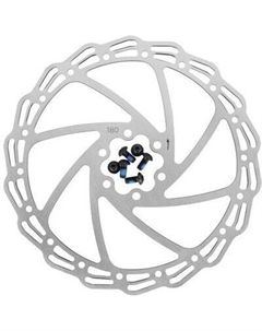 Ротор велосипедный 6-171808 (ротор) для дискового тормоза HJ-DXR2036 203 мм + 6 болтов, 6-171808 Alhonga