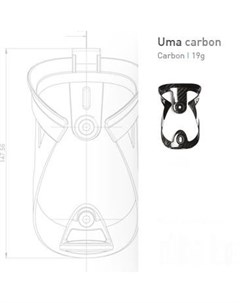 Флягодержатель Uma Carbon T6952 Tacx