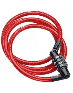Велосипедный замок Cables Keeper тросовый кодовый 7 х 1200 мм красный УТ100257188 Kryptonite