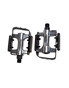 Педали велосипедные, 104*81мм, база алюминий, стальная ось, рамка сталь, FP-976 Feimin