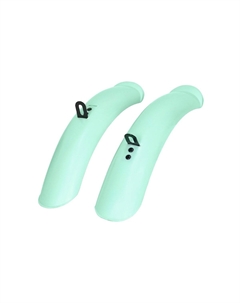 Крылья велосипедные PM-15 YS-9318, 18", комплект, пластик, мятный, PM-15 mint Juchuang