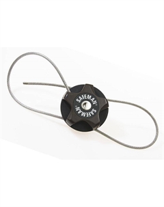 Велосипедный замок универсальный, тросовый, 75сm, 230001 Messing