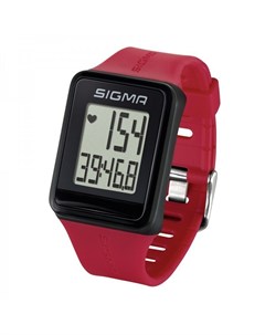 Часы спортивные SPORT iD GO пульсометр секундомер красные 24530 Sigma