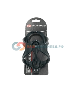 Флягодержатель велосипедный АВС Fly 33 Blk, пластиковый, черный, 32 г, 8-14000241 Author