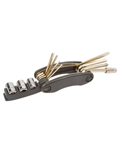 Мультитул велосипедный, 2/2.5-6/8 мм, +/- отвертка, головки 8/9/10 мм, 6-14279 Bike hand