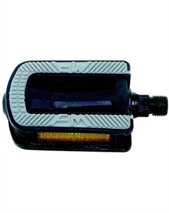 Педали велосипедные, пластик, с антискользящими накладками, детские, черные, 5-311046 M-wave