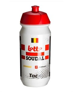 Фляга велосипедная Pro Teams Lotto Soudal 500 мл бело красный T5749 08 Tacx