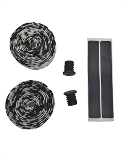 Обмотка велоруля, черно-белая, CWB-917CW-EVA Stark