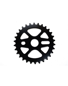 Передняя звезда BMX 1/2"*1/8"*30T, черная, CW-1437S Stark