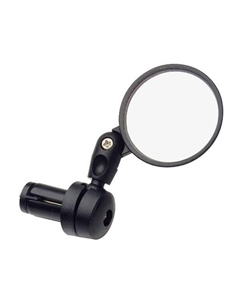 Зеркало велосипедное DX-2000B, 2", обзорное, крепится в руль, в торговой упаковке, DX-2000B Tbs