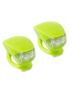 Фонарики COBRA IV, комплект, по 2 диода, 3 режима, зеленый корпус, 5-220635 M-wave