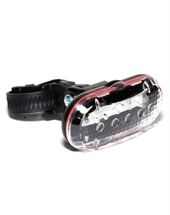 Фонарь для велосипеда TL-20 F5 передний, белый, прозрачный, без батареек, 8-12009200 Author