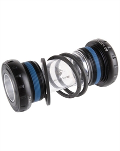 Каретка-картридж BB BSA EX US, чашки алюминий, промподшипники, 24/22мм, для SRAM, 5-359432 M-wave