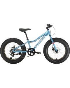 Детский велосипед Rocket Fat 20 1 D голубой белый 2024 HQ 0014338 Stark