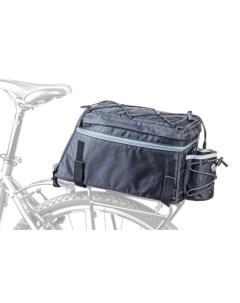 Велосумка A N472 X9 на багажник раскладная с плечевым ремнем V 9 5 л 550 гр черная 8 15000058 Author