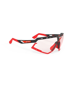 Очки велосипедные DEFENDER Gloss Black/Bumpers Red - Impct Photochromic, SP527406-0001 Rudy project