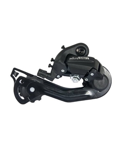 Переключатель велосипедный RD-M21L, задний, 7 скоростей, черный, RD-M21L 7 spe Microshift