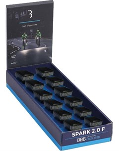 Дисплей с велофонарями Spark 2 0 передний фонарь Black 2021 BLS 151D Bbb