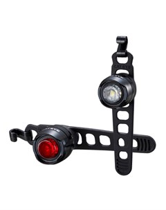 Комплект фонарей SL LD160 передний задний F R ORB FRONT REAR BLACK CE8900212 Cat eye