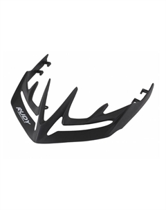 Козырек для велошлема MTB STERLING черный/красный/серебряный, AC400016 Rudy project