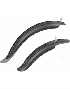 Крылья велосипедные, пластик, 16-20", черный, 5-386033 M-wave