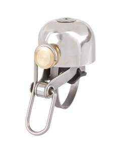 Звонок велосипедный, сталь, 100Дб, диаметр 30мм, серебристый, 5-420450 M-wave