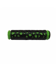 Ручки на руль H106 резиновые паутина 130мм черно зеленые 00 170488 Хорст
