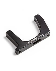 Адаптер CB-PMFM-F180, для дискового тормоза, FLAT MOUNT, алюминий, передний, 180мм, черный, 3-540 Clarks