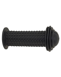 Ручки на руль велосипедные резиновые с торцевой защитой 96мм (для детских вело) 00-170456 M-wave