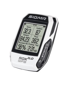 Велокомпьютер ROX GPS 11 0 set белый беспроводной 01009 Sigma