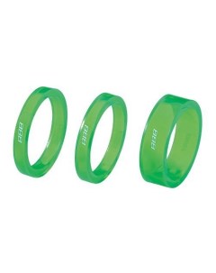 Проставочные кольца TransSpace 1 1 8 2x 5mm 1x 10mm зеленый BHP 37 Bbb