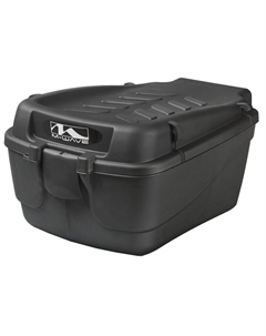 Сумка/бокс на багажник, V=19л, пластик, пыле/влагозащеная, черная, 5-122463 M-wave