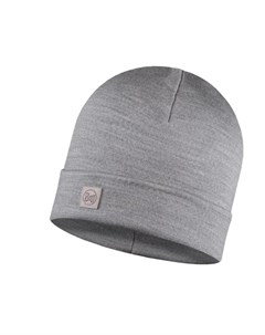 Шапка Merino Lightweight Hat Solid Light Grey US one size 113013 933 10 00 Buff