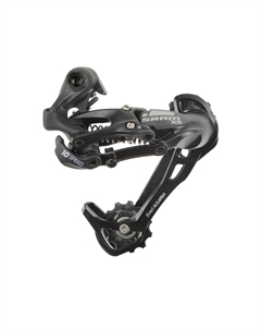 Переключатель задний X.5, 10 скоростей, Long Cage Aluminum, черный, 00.7515.081.000 Sram