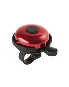 Звонок велосипедный, алюминий/пластик,Ю D=53 мм, черно-красный, 5-420153 M-wave