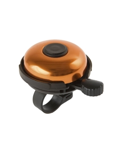 Звонок велосипедный, сталь/пластик, ø53мм, быстрое крепление, черно-золотой, 00-170723 M-wave