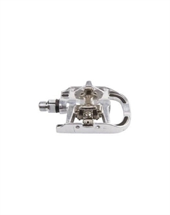 Педали велосипедные алюминий, комбинированые, антискользящие, серебряные, 5-312061 M-wave