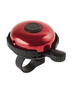 Звонок велосипедный, сталь/пластик, ø53мм, быстрое крепление, черно-красный, 00-170721 M-wave