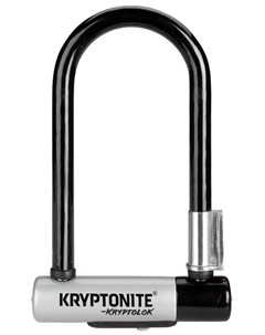 Велосипедный замок KRYPTOLOK MINI 7 BRKT U lock на ключ серый 720018001980 Kryptonite