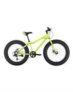 Велосипед подростковый Monster 24 D зеленый белый зеленый 14 5 2022 HQ 0005342 Black one