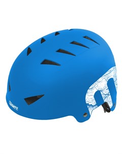 Шлем велосипедный X STYLE 14 отверстий ABS суперпрочный 60 63см матово синий 5 731227 Mighty
