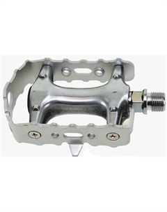 Педали велосипедные алюминиевые серебристые 5-311024 M-wave