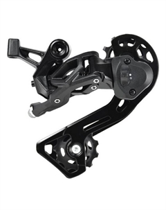 Переключатель задний, 10 скоростей, 40-46T, средняя лапка, черный, XLE RDM665M-10 Microshift