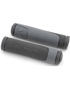 Ручки на руль для велосипеда AGR-600-D3 130мм Gry резиновые 2-х 8-33452002 Author