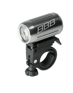 Фонарь велосипедный HighPower 3W LED светодиодный серебристый BLS 64 Bbb