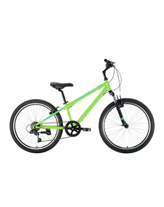 Подростковый велосипед Respect 24 1 V Steel 12 зеленый синий зеленый 2023 HQ 0010145 Stark