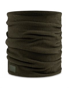 Бандана Merino Fleece Neckwarmer Solid Khaki унисекс зеленый 2022 124119 854 10 00 Buff