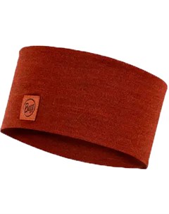 Повязка Merino Wide Headband Solid Sienna унисекс 129441 411 10 00 Buff