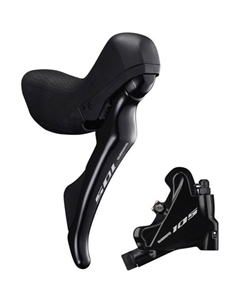 Комбошифтер 105, ST-R7020 левый BR-R7070, 2 скорости, IR7020DLF4SC100A Shimano