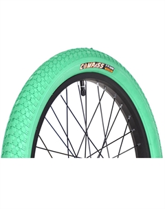 Велопокрышка, 20x2.3 (59-406), BMX, зеленый, P-1042 Wanda